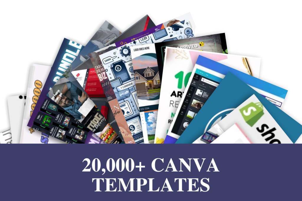 Mega Pack 20000 Templates For Canva 2024